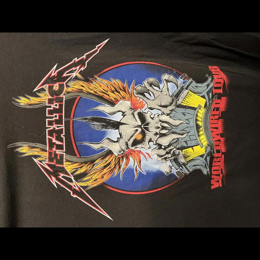 Metallica T-shirt - World Wired Tour 2017 Foxboro Stadium XL - Picture 4 of 5